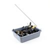 8 L Plastic Bus Tubs by Vcansayer 5-Pack Commercial Food Service Box-4