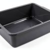22 L Commercial Bus Tubs Jandsoner 4 Pack Grey Smooth Surface-1