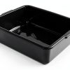 Gloreen 4 Pack Bus Box Commercial, 13 L Dirty Dish Bin Utility Tub, Black-1