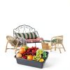 8 L Plastic Bus Tubs by Vcansayer 5-Pack Commercial Food Service Box-6